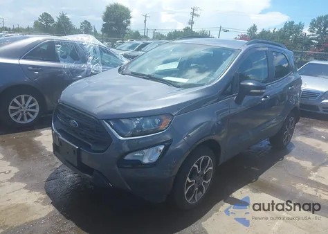 2019 Ford Ecosport Ses from USA, damaged, VIN MAJ6S3JLXKC300635